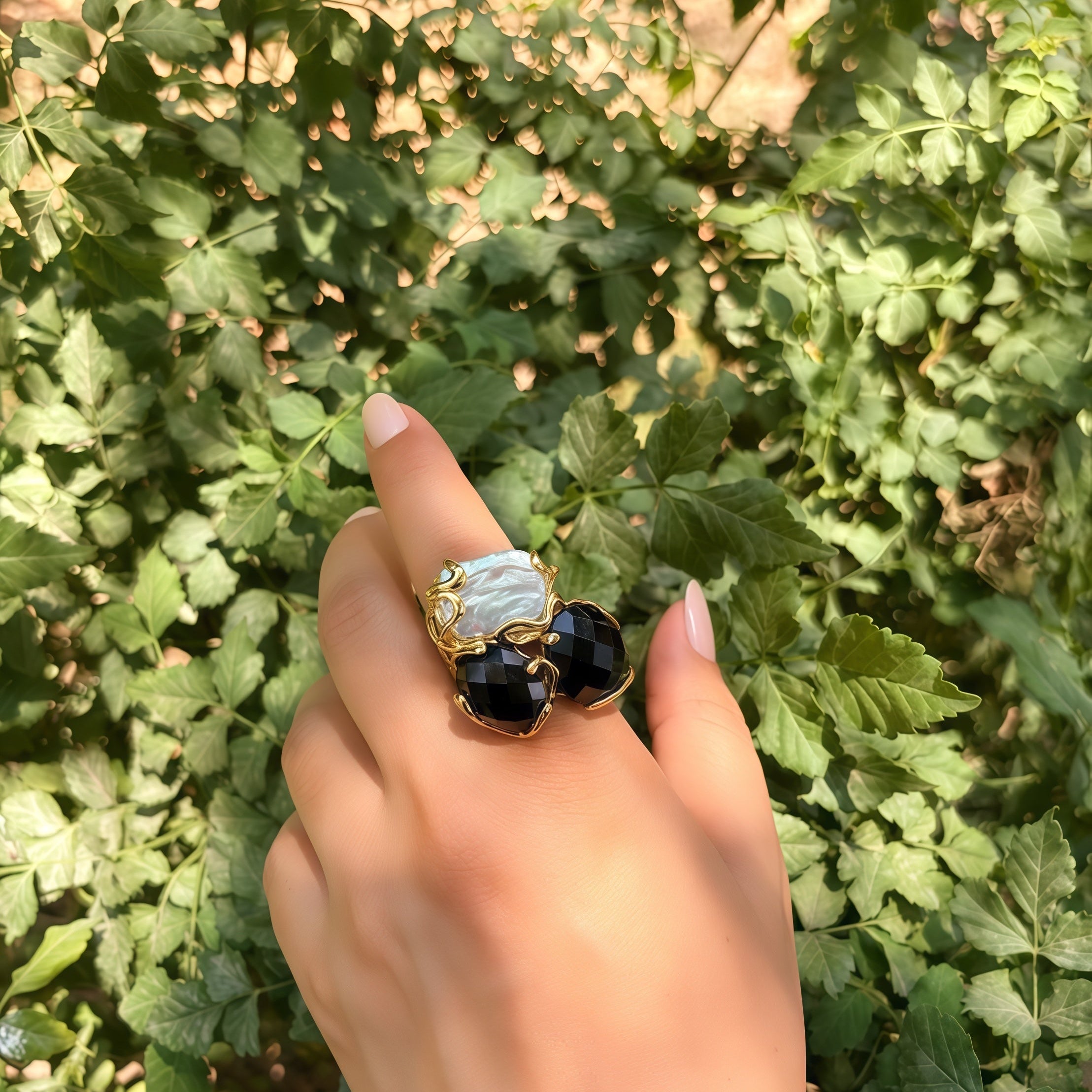 Black Pearl Ring