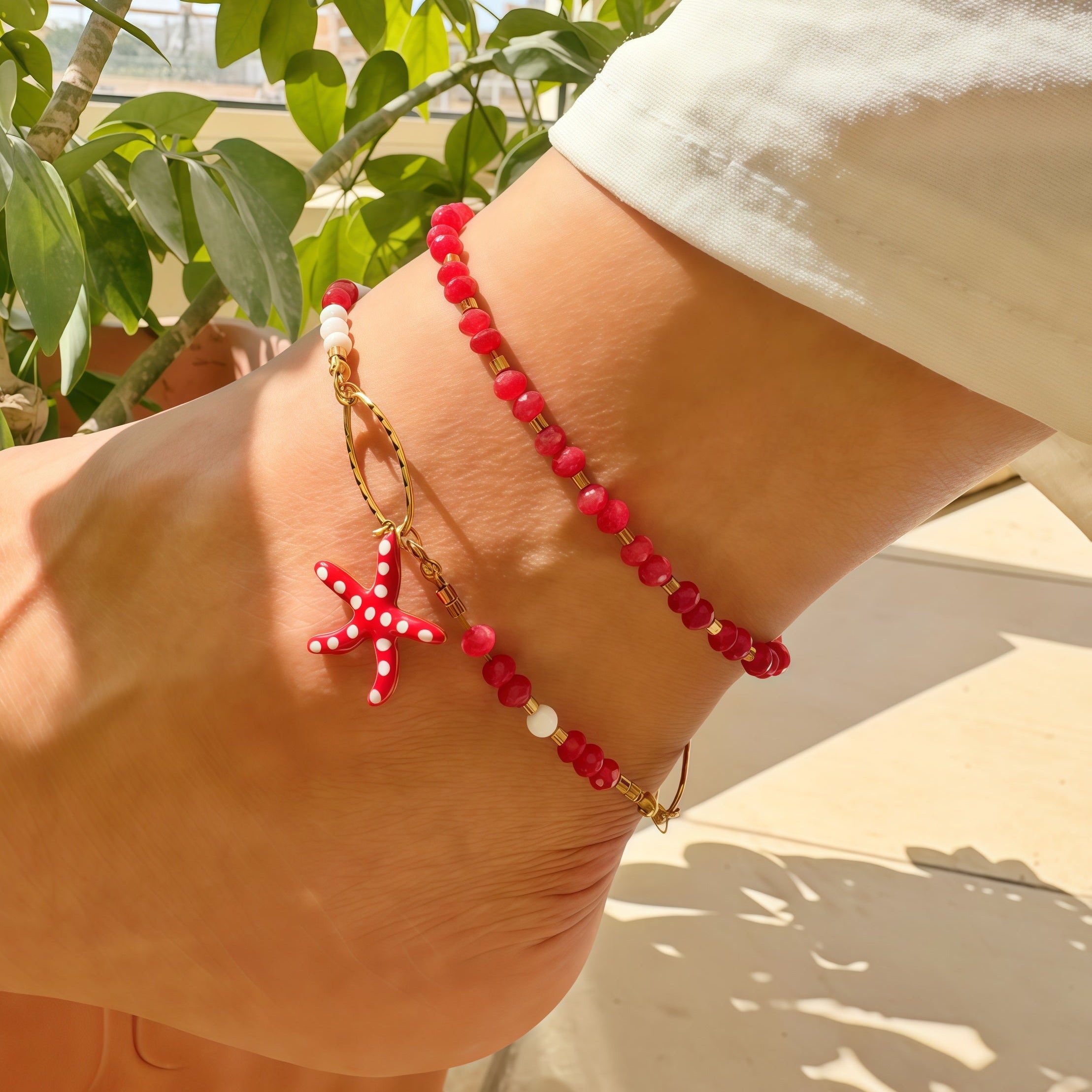 Rouge Anklet