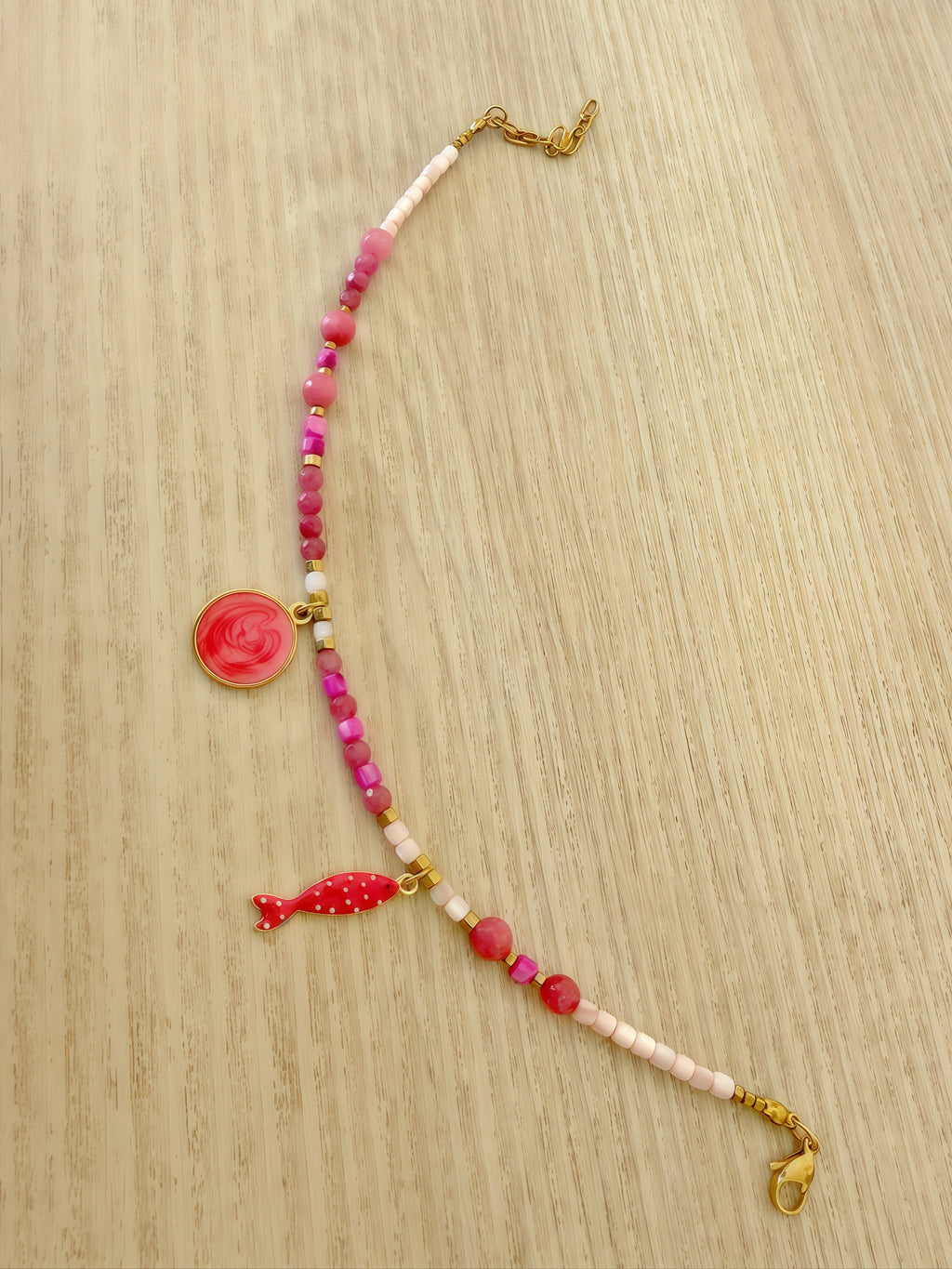 Flamingo Anklet