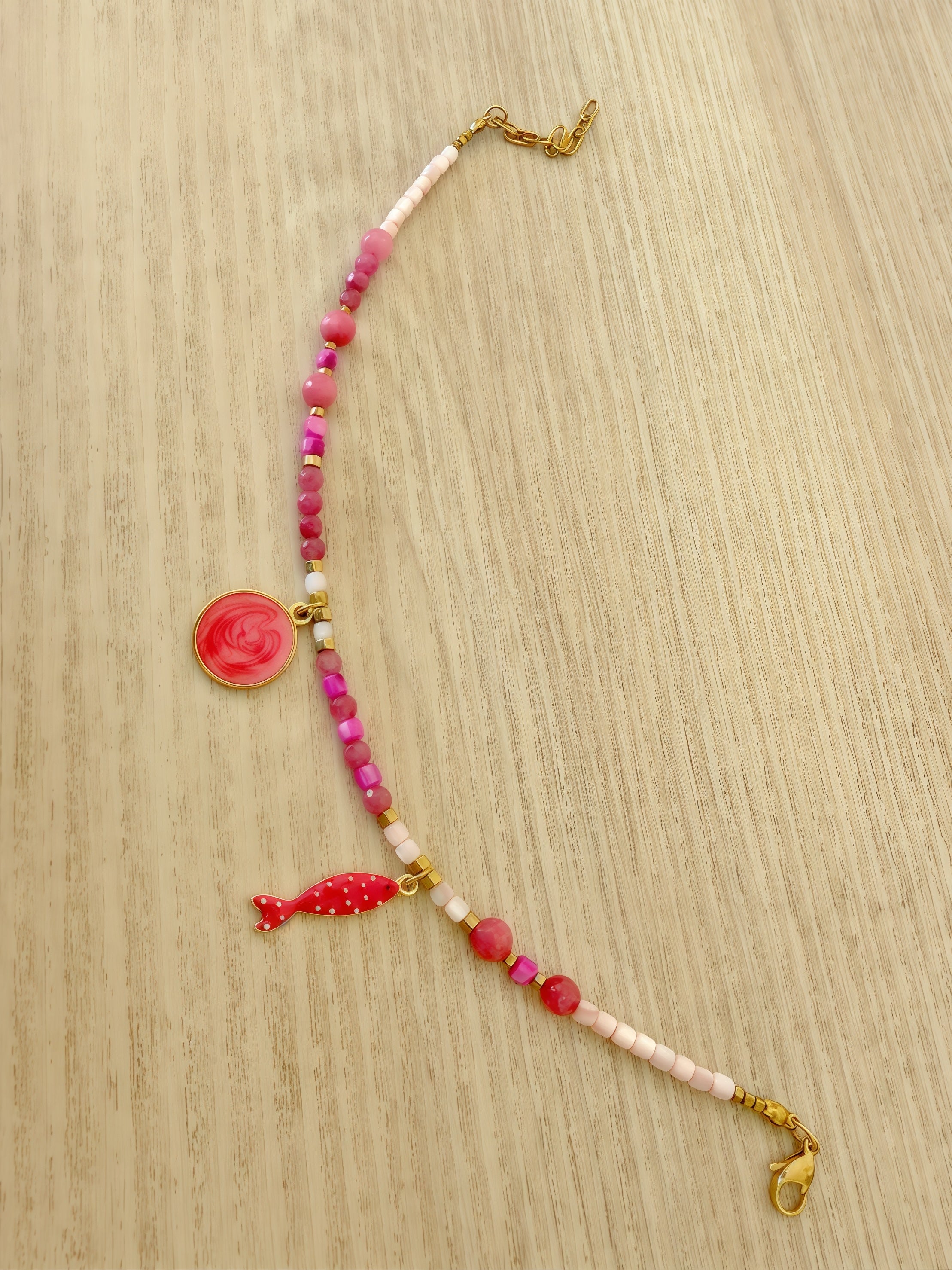 Flamingo Anklet